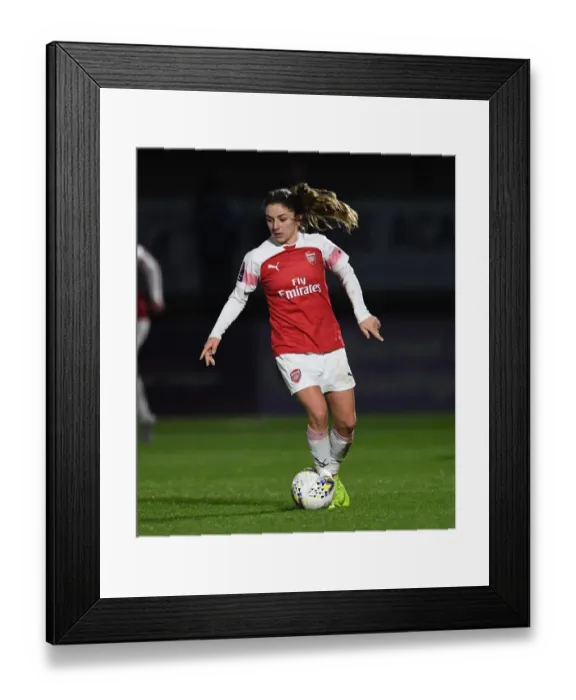 Framed Print : Danielle van de Donk: In Action for Arsenal Women