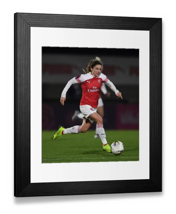 Framed Print : Danielle van de Donk in Action: Arsenal Women vs Birmingham City Women (FA WSL Cup)
