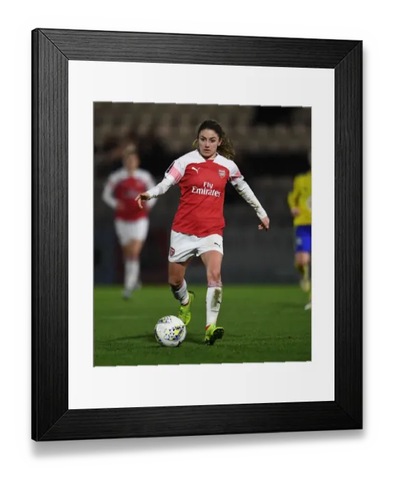 Framed Print : Danielle van de Donk in Action for Arsenal Women vs Birmingham City (FA WSL Continental Tyres Cup) Framed Print : Danielle van de Donk in Action for Arsenal Women vs Birmingham City (FA WSL Continental Tyres Cup)