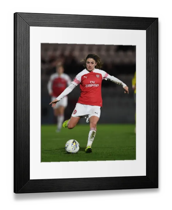 Framed Print : Danielle van de Donk in Action for Arsenal Women vs Birmingham City Women - WSL Continental Tyres Cup Framed Print : Danielle van de Donk in Action for Arsenal Women vs Birmingham City Women - WSL Continental Tyres Cup