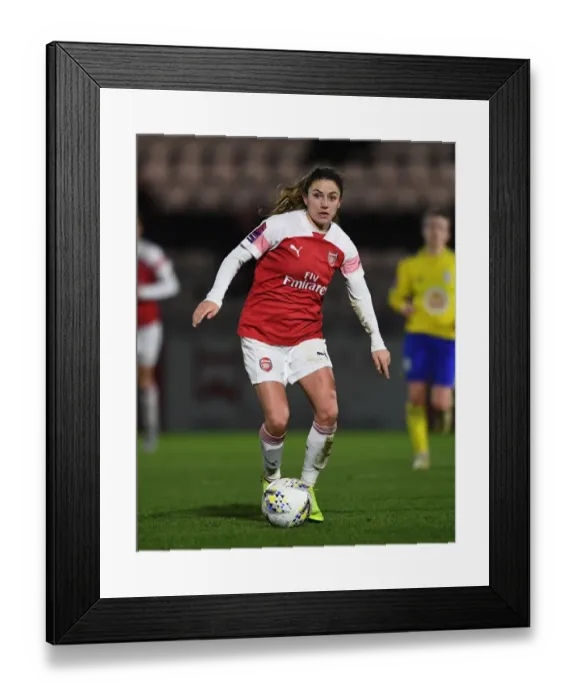 Framed Print : Danielle van de Donk in Action: Arsenal Women vs Birmingham City Women (WSL Continental Cup)