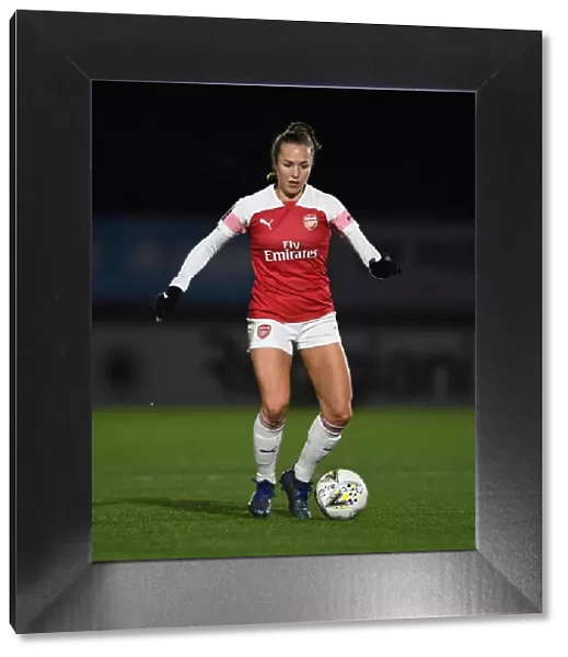 Lia Walti: Arsenal Women's Star in Action against Birmingham City Women (FA WSL Continental Tyres Cup)
