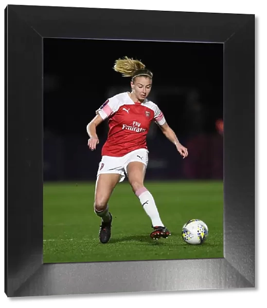 Leah Williamson of Arsenal in FA WSL Continental Tyres Cup Action