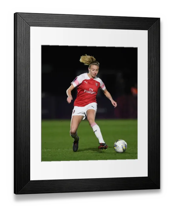 Framed Print : Leah Williamson of Arsenal in FA WSL Continental Tyres Cup Action Framed Print : Leah Williamson of Arsenal in FA WSL Continental Tyres Cup Action