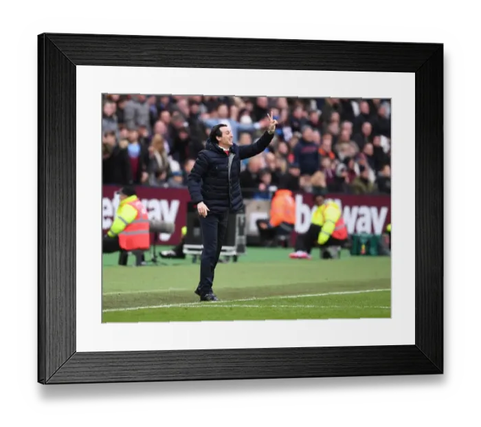 Framed Print : Unai Emery Leads Arsenal Against West Ham United in Premier League Showdown Framed Print : Unai Emery Leads Arsenal Against West Ham United in Premier League Showdown