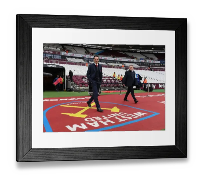Framed Print : Unai Emery: Arsenal Head Coach Prepares for West Ham United Clash (Premier League 2018-19) Framed Print : Unai Emery: Arsenal Head Coach Prepares for West Ham United Clash (Premier League 2018-19)