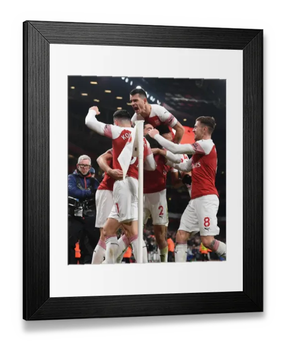 Framed Print : Arsenal vs. Chelsea: Premier League Showdown at Emirates Stadium (January 2019)