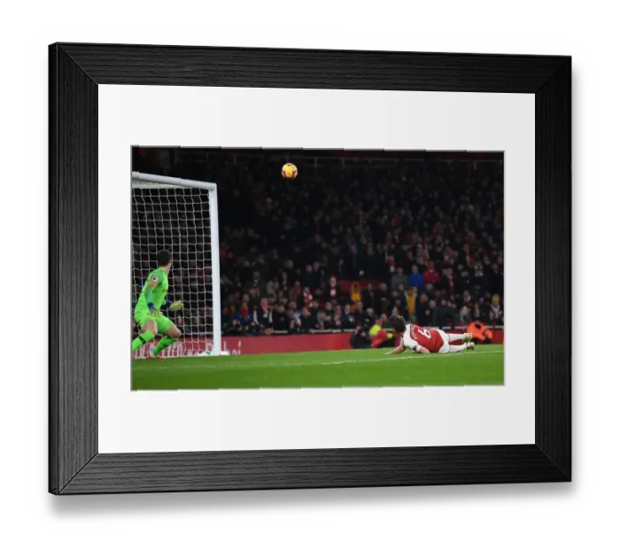 Framed Print : Arsenal's Koscielny Scores Second Goal Against Chelsea in 2018-19 Premier League Framed Print : Arsenal's Koscielny Scores Second Goal Against Chelsea in 2018-19 Premier League