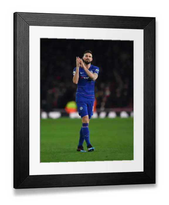 Framed Print : Arsenal vs. Chelsea: Olivier Giroud's Triumphant Return at the Emirates Framed Print : Arsenal vs. Chelsea: Olivier Giroud's Triumphant Return at the Emirates