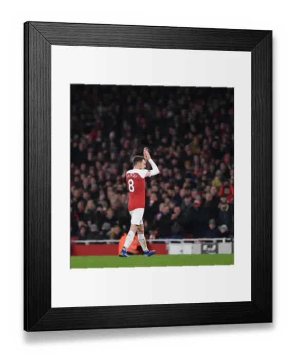 Framed Print : Aaron Ramsey (Arsenal). Arsenal 2:0 Chelsea Framed Print : Aaron Ramsey (Arsenal). Arsenal 2:0 Chelsea