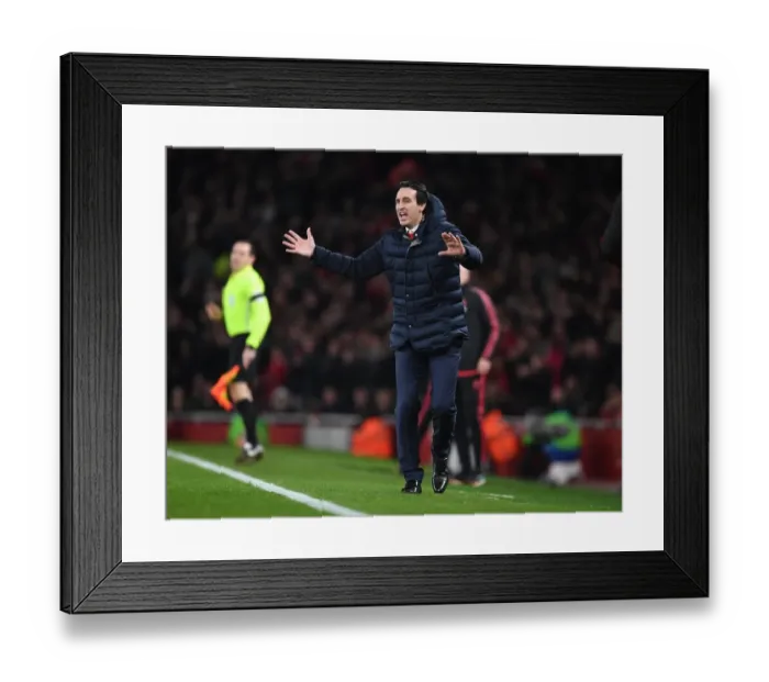 Framed Print : Unai Emery Faces Manchester United in FA Cup Showdown: Arsenal vs. Manchester United (2018-19) Framed Print : Unai Emery Faces Manchester United in FA Cup Showdown: Arsenal vs. Manchester United (2018-19)