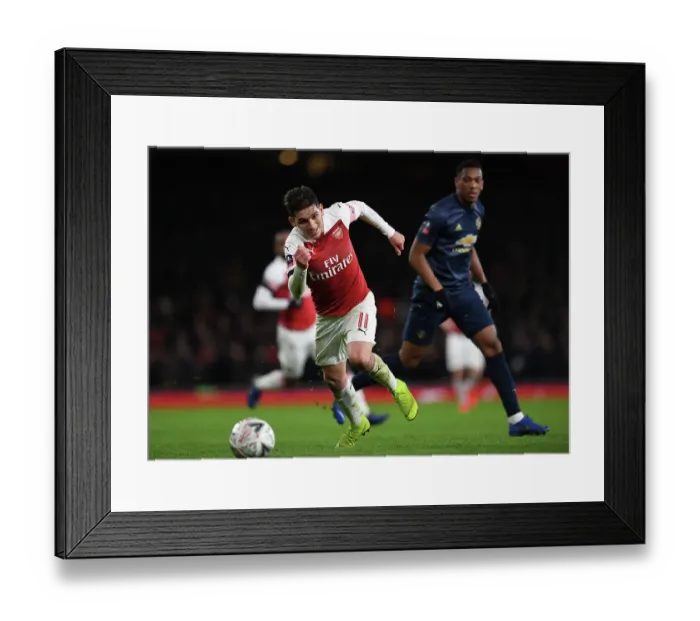 Framed Print : Torreira in Action: Arsenal vs Manchester United - FA Cup 2018-19 Framed Print : Torreira in Action: Arsenal vs Manchester United - FA Cup 2018-19