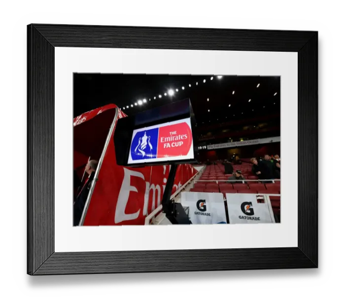 Framed Print : FA Cup 2018-19: Arsenal vs Manchester United - The VAR Decision at Emirates Stadium Framed Print : FA Cup 2018-19: Arsenal vs Manchester United - The VAR Decision at Emirates Stadium