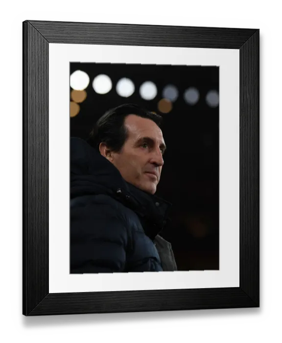 Framed Print : Unai Emery Faces Manchester United in FA Cup Showdown Framed Print : Unai Emery Faces Manchester United in FA Cup Showdown
