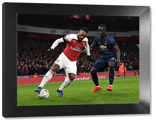 Arsenal vs Manchester United: Lacazette vs Bailly - FA Cup Fourth Round Clash at Emirates Stadium