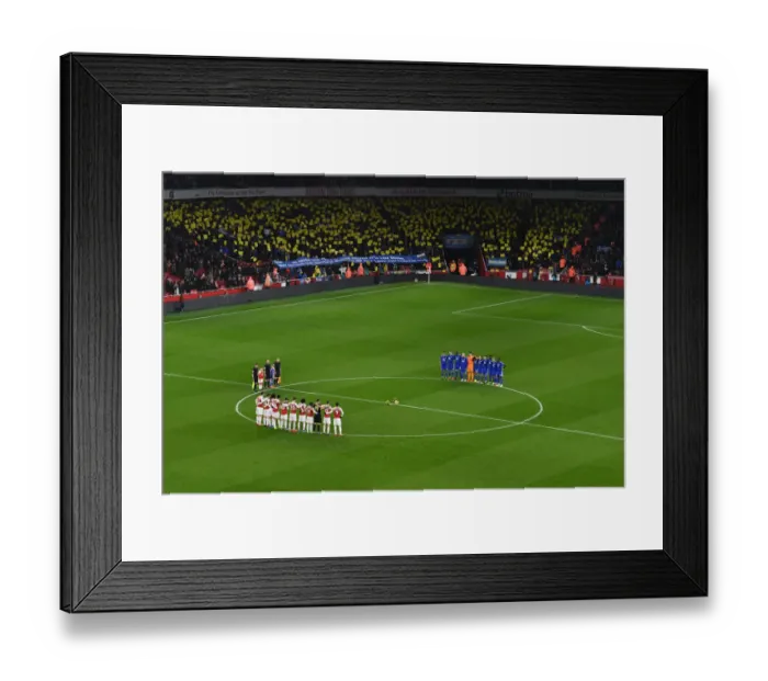 Framed Print : Arsenal and Cardiff Honor Emiliano Sala: Premier League Clash at Emirates Stadium Framed Print : Arsenal and Cardiff Honor Emiliano Sala: Premier League Clash at Emirates Stadium