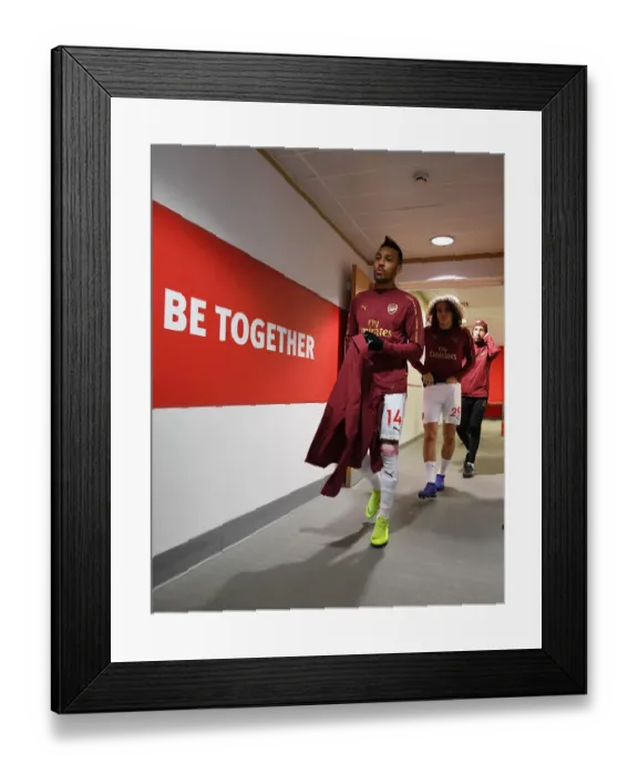 Framed Print : Arsenal's Aubameyang Prepares for Cardiff Clash in Premier League (2018-19) Framed Print : Arsenal's Aubameyang Prepares for Cardiff Clash in Premier League (2018-19)