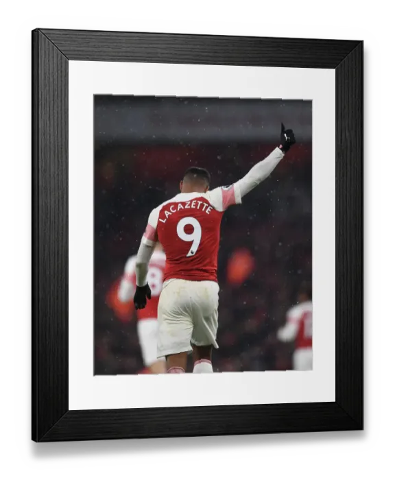 Framed Print : Arsenal's Alexandre Lacazette in Action against Cardiff City, Premier League 2018-19 Framed Print : Arsenal's Alexandre Lacazette in Action against Cardiff City, Premier League 2018-19