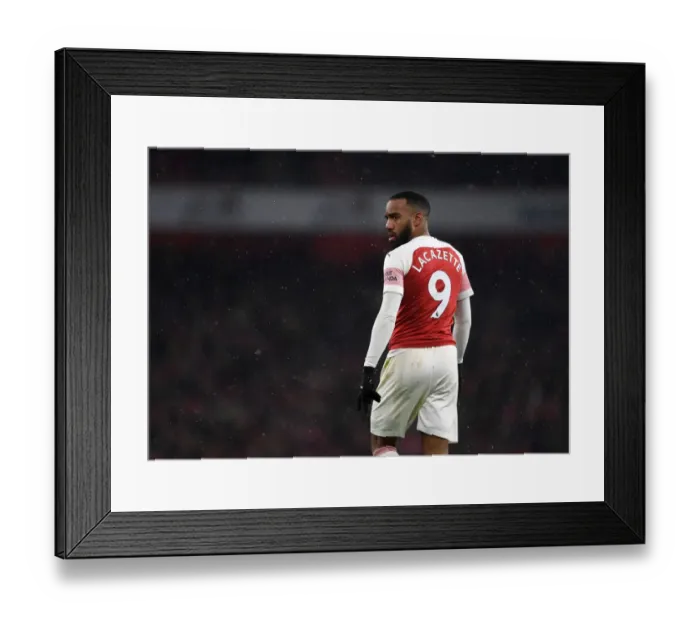 Framed Print : Alexandre Lacazette in Action: Arsenal vs. Cardiff City (Premier League 2018-19) Framed Print : Alexandre Lacazette in Action: Arsenal vs. Cardiff City (Premier League 2018-19)