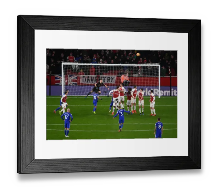 Framed Print : Arsenal's Bernd Leno Watches Free Kick Miss: Arsenal FC vs Cardiff City, Premier League 2018-19 Framed Print : Arsenal's Bernd Leno Watches Free Kick Miss: Arsenal FC vs Cardiff City, Premier League 2018-19