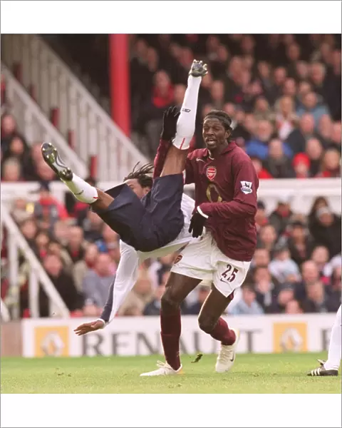 Emmanuel Adebayor (Arsenal) Ricardo Gardner (Bolton)