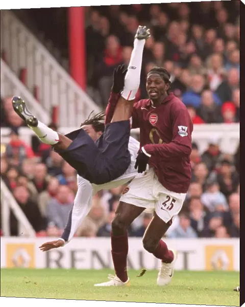 Emmanuel Adebayor (Arsenal) Ricardo Gardner (Bolton)