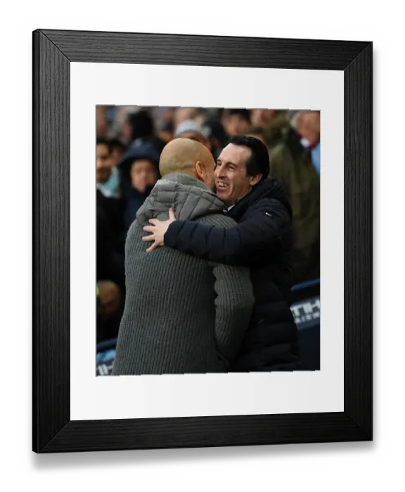 Framed Print : Manchester City v Arsenal FC - Premier League Framed Print : Manchester City v Arsenal FC - Premier League