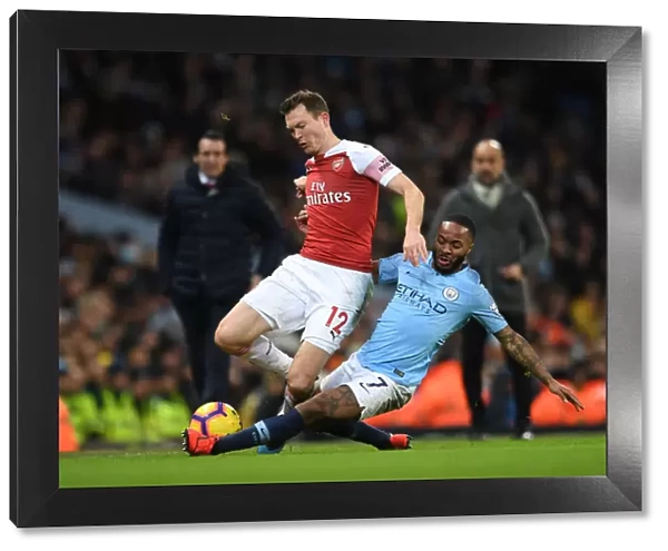 Clash of Stars: Lichtsteiner vs Sterling - Manchester City vs Arsenal Premier League Showdown (2018-19)
