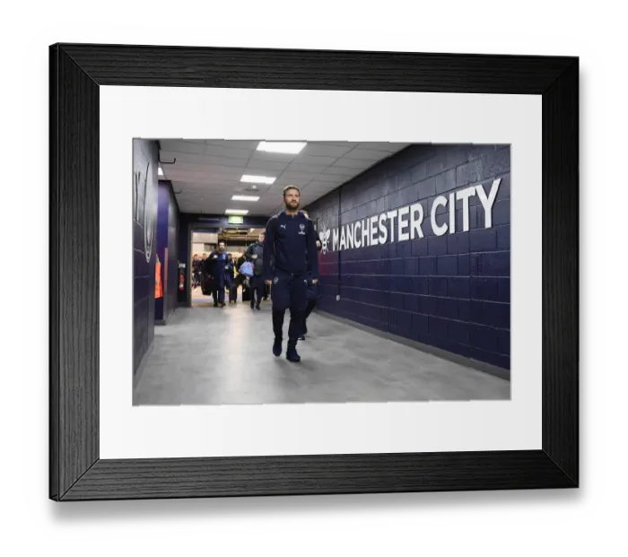 Framed Print : Arsenal's Mustafi Arrives at Etihad Stadium Ahead of Manchester City Clash - Premier League 2018-19 Framed Print : Arsenal's Mustafi Arrives at Etihad Stadium Ahead of Manchester City Clash - Premier League 2018-19