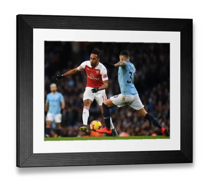 Framed Print : Manchester City vs Arsenal: Premier League Clash at Etihad Stadium (2018-19) Framed Print : Manchester City vs Arsenal: Premier League Clash at Etihad Stadium (2018-19)