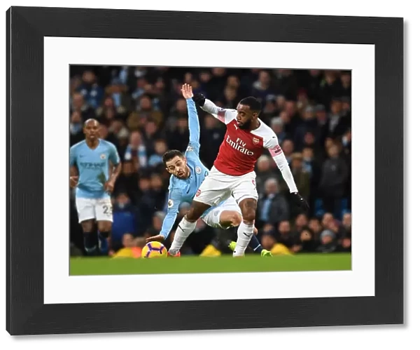 Alex Lacazette Breaks Past Bernardo Silva: Manchester City vs. Arsenal, Premier League 2018-19
