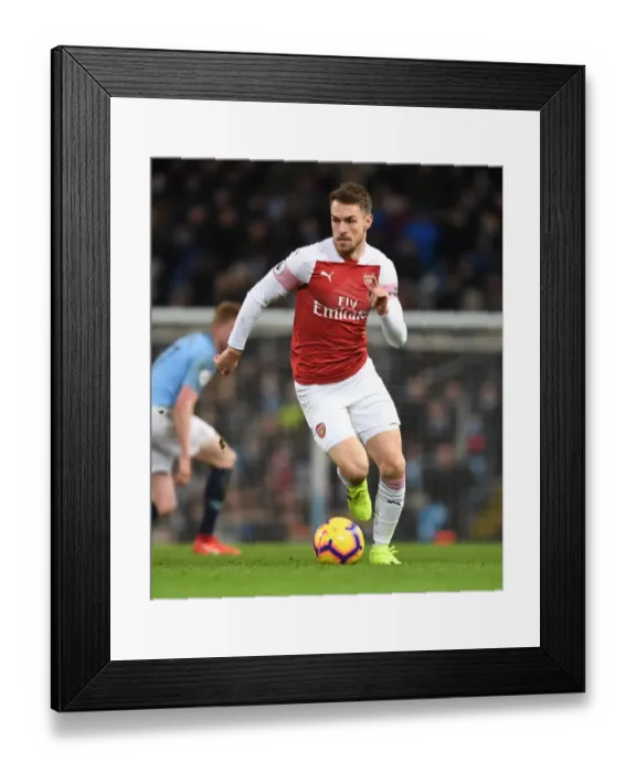 Framed Print : Ramsey in Action: Manchester City vs. Arsenal, Premier League 2018-19 Framed Print : Ramsey in Action: Manchester City vs. Arsenal, Premier League 2018-19