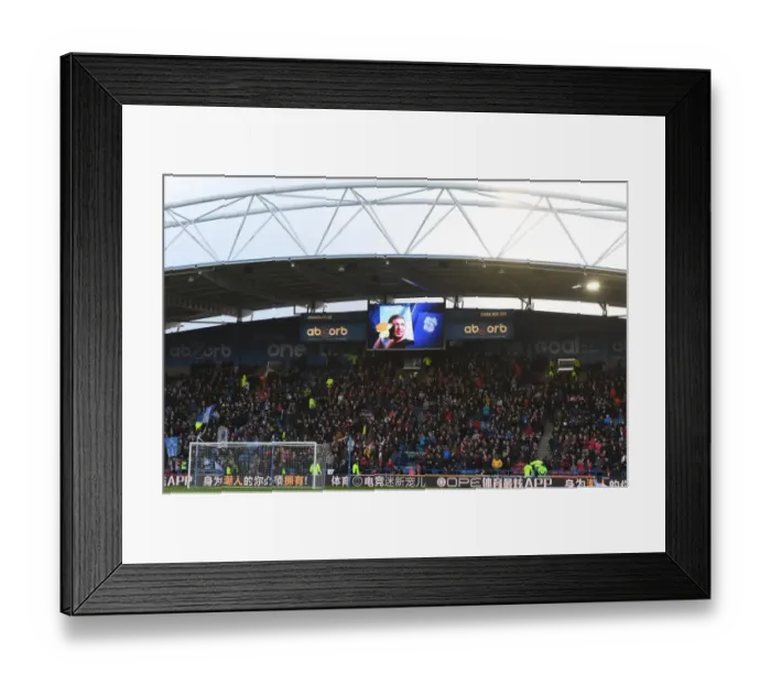 Framed Print : Tribute to Emiliano Sala: Huddersfield Town vs. Arsenal FC, Premier League Framed Print : Tribute to Emiliano Sala: Huddersfield Town vs. Arsenal FC, Premier League