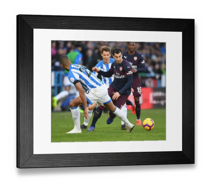 Framed Print : Mkhitaryan vs Zanka: Huddersfield Town vs Arsenal FC, Premier League Clash Framed Print : Mkhitaryan vs Zanka: Huddersfield Town vs Arsenal FC, Premier League Clash
