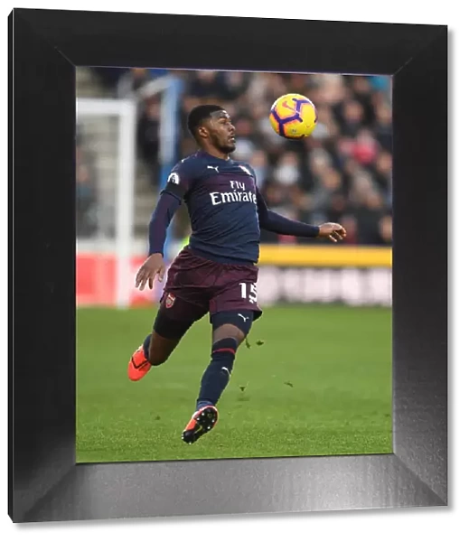 Ainsley Maitland-Niles in Action: Huddersfield Town vs Arsenal FC, Premier League