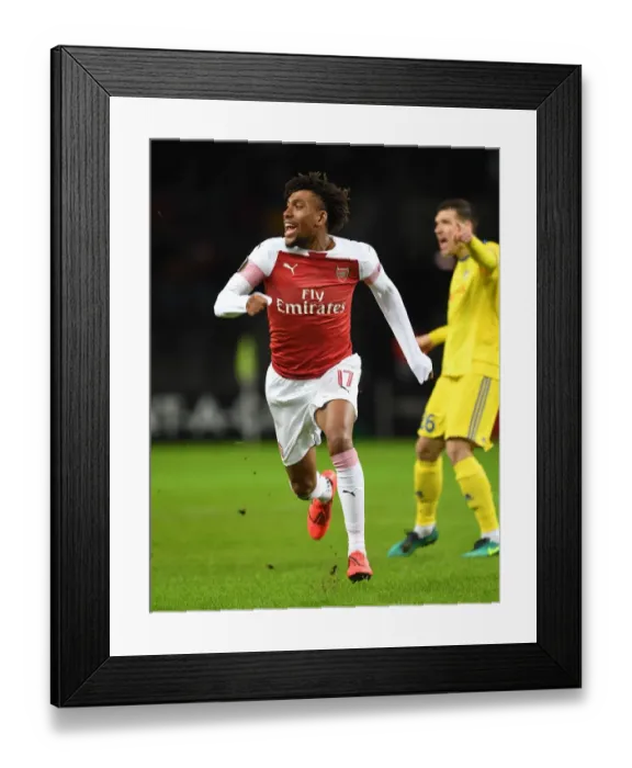 Framed Print : BATE Borisov v Arsenal - UEFA Europa League Round of 32: First Leg