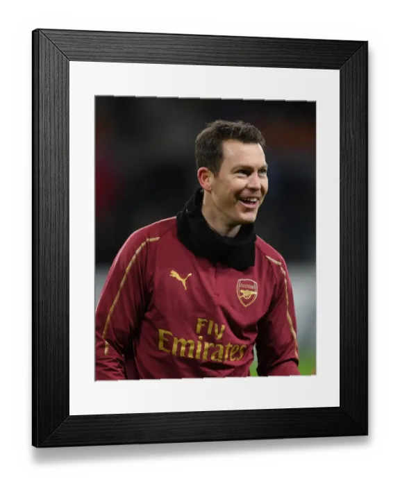 Framed Print : Arsenal's Stephan Lichtsteiner Gears Up for BATE Borisov Europa League Clash Framed Print : Arsenal's Stephan Lichtsteiner Gears Up for BATE Borisov Europa League Clash
