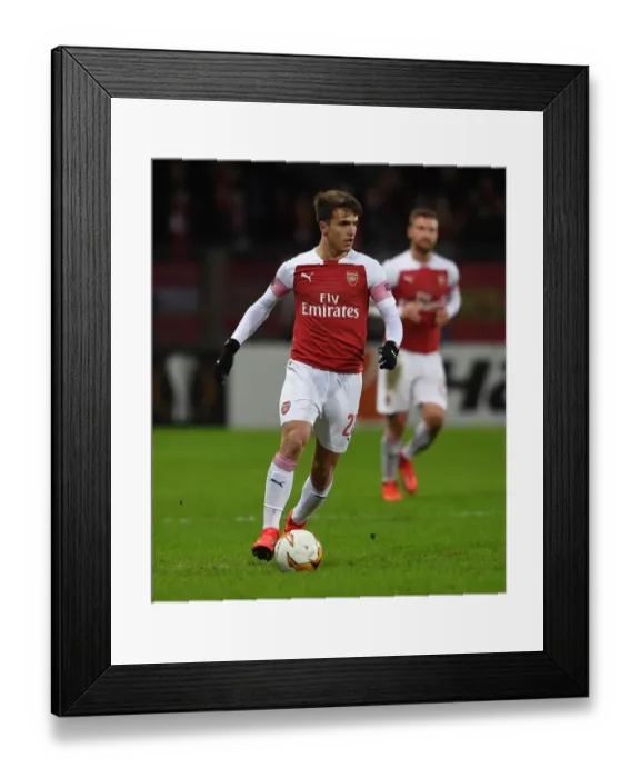Framed Print : Denis Suarez in Action: Arsenal vs. BATE Borisov, UEFA Europa League Round of 32 (First Leg) Framed Print : Denis Suarez in Action: Arsenal vs. BATE Borisov, UEFA Europa League Round of 32 (First Leg)