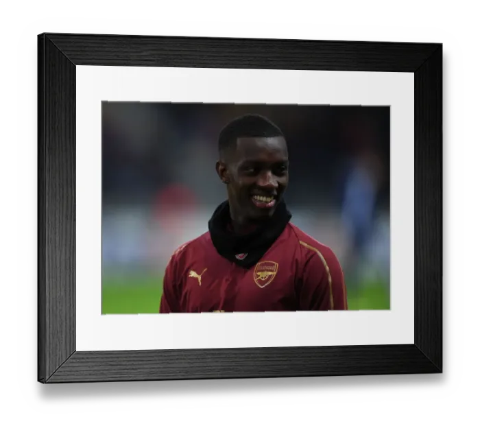 Framed Print : Eddie Nketiah: Arsenal's Ready-to-Go Weapon in UEFA Europa League Battle against BATE Borisov Framed Print : Eddie Nketiah: Arsenal's Ready-to-Go Weapon in UEFA Europa League Battle against BATE Borisov