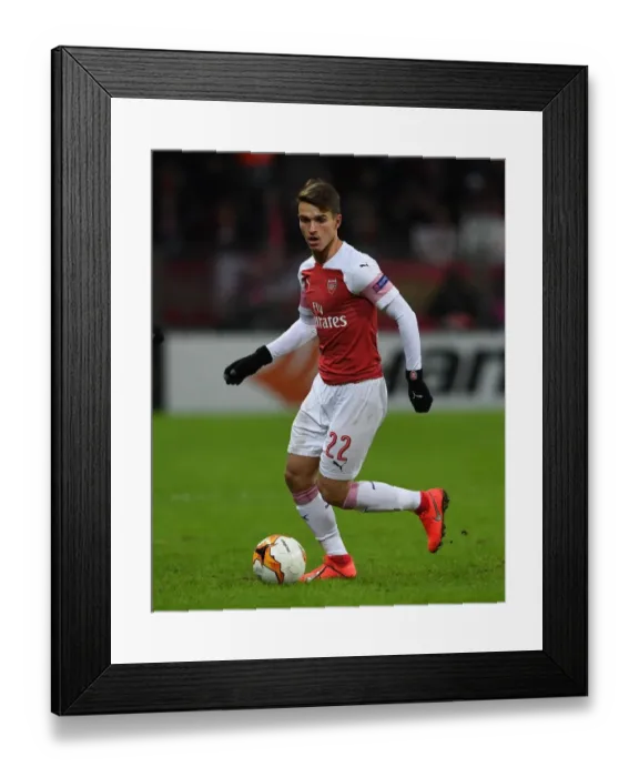 Framed Print : Denis Suarez in Action: Arsenal's Europa League Battle against BATE Borisov Framed Print : Denis Suarez in Action: Arsenal's Europa League Battle against BATE Borisov