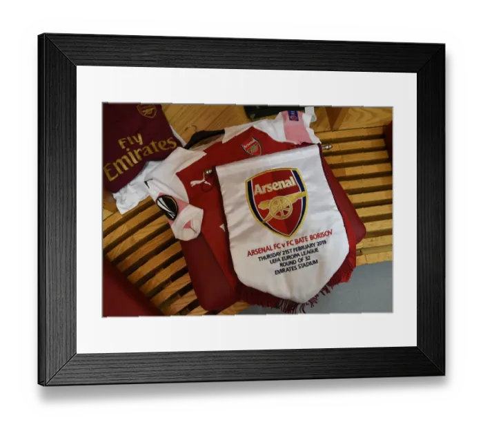 Framed Print : Arsenal's Europa League Showdown: Preparing for BATE Borisov at Emirates Stadium