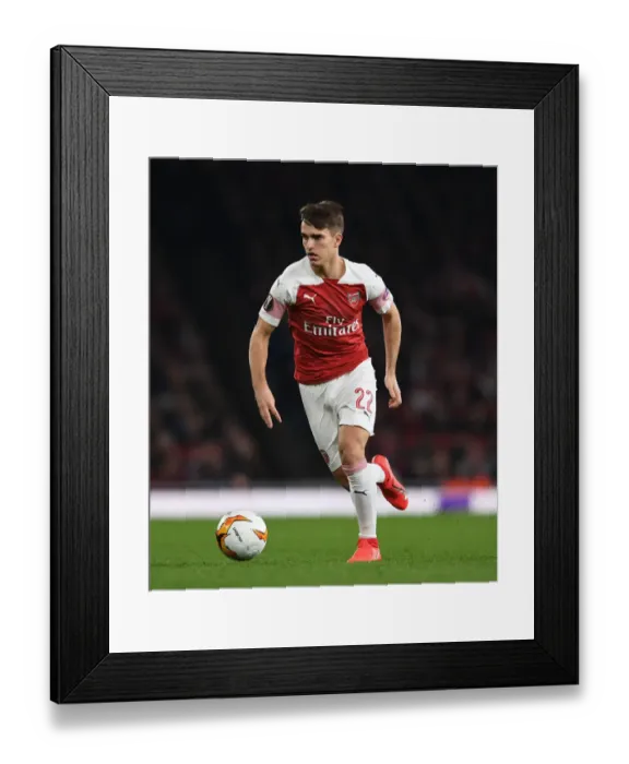 Framed Print : Denis Suarez in Action: Arsenal vs BATE Borisov, UEFA Europa League 2018-19 Framed Print : Denis Suarez in Action: Arsenal vs BATE Borisov, UEFA Europa League 2018-19