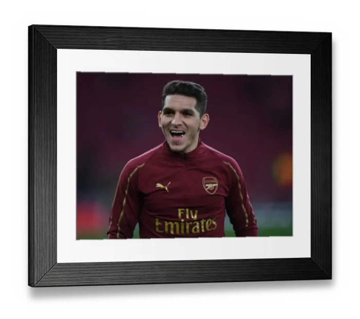 Framed Print : Lucas Torreira Gears Up: Arsenal's Midfield Master Ready for Europa League Battle against BATE Borisov Framed Print : Lucas Torreira Gears Up: Arsenal's Midfield Master Ready for Europa League Battle against BATE Borisov