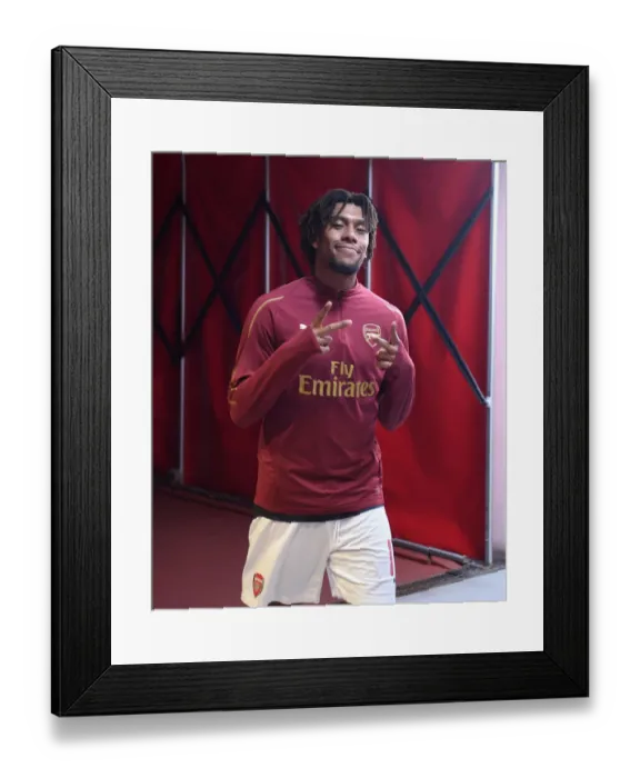 Framed Print : Arsenal's Alex Iwobi Gears Up for Europa League Showdown against BATE Borisov Framed Print : Arsenal's Alex Iwobi Gears Up for Europa League Showdown against BATE Borisov