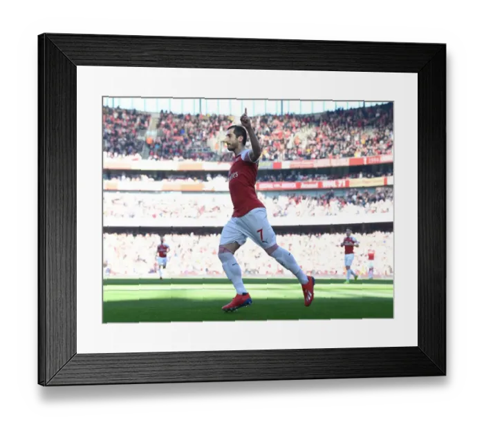 Framed Print : Mkhitaryan Scores His Second: Arsenal's Victory Against Southampton in the 2018-19 Premier League Framed Print : Mkhitaryan Scores His Second: Arsenal's Victory Against Southampton in the 2018-19 Premier League