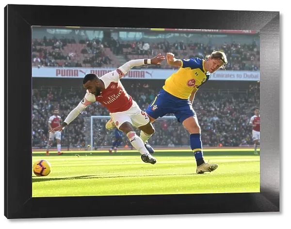 Clash at Emirates: Lacazette vs. Vestergaard - Arsenal vs. Southampton, Premier League