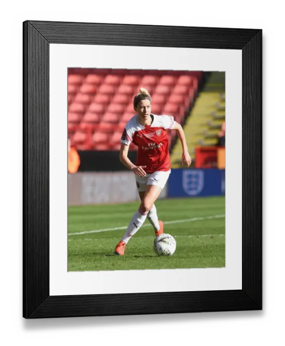 Framed Print : Arsenal's Janni Arnth Faces Off Against Manchester City in FA WSL Continental Cup Final Framed Print : Arsenal's Janni Arnth Faces Off Against Manchester City in FA WSL Continental Cup Final