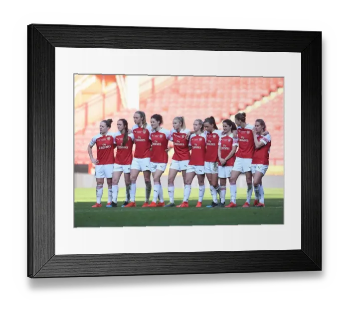 Framed Print : Arsenal vs Manchester City - FA Womens Continental League Cup Final: Penalty Showdown