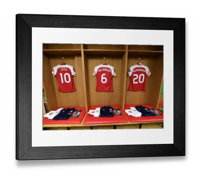 Framed Print : Arsenal Women's Team: Preparing in the Changing Room for the FA WSL Continental Cup Final Against Manchester City Framed Print : Arsenal Women's Team: Preparing in the Changing Room for the FA WSL Continental Cup Final Against Manchester City