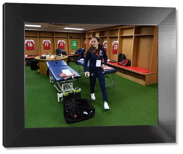 Lisa Evans - Arsenal FC: Pre-Match Focus at FA WSL Continental Cup Final vs Manchester City